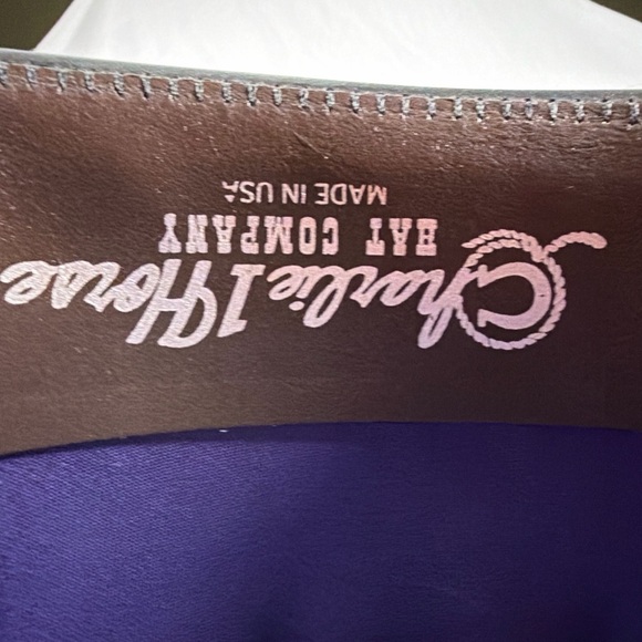 Charlie 1 Horse High Desert Large Pecan Cowboy Hat Wool Felt Conch Shell Belt - Picture 7 of 8